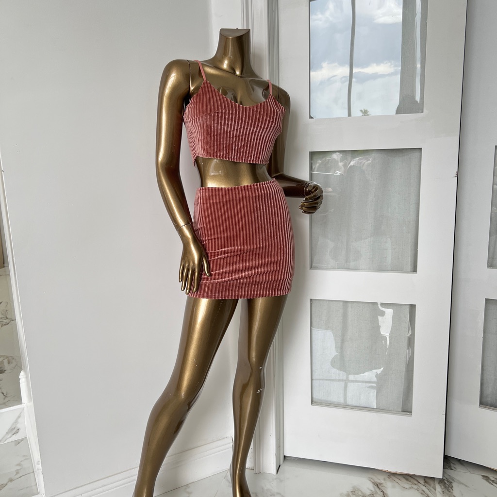 Brand New TwoPieces Set Dusty Pink